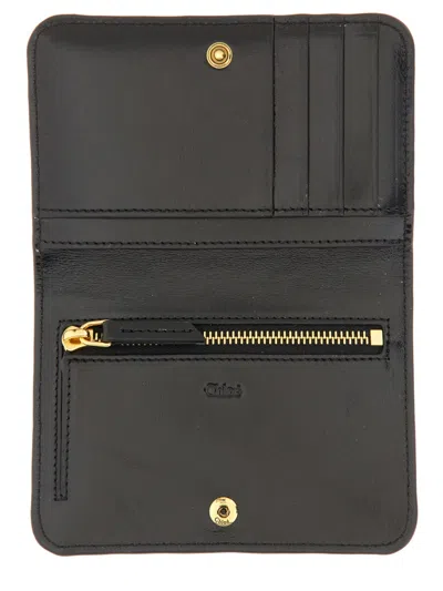 Chloé Chloe' Women Wallet With Logo In Black