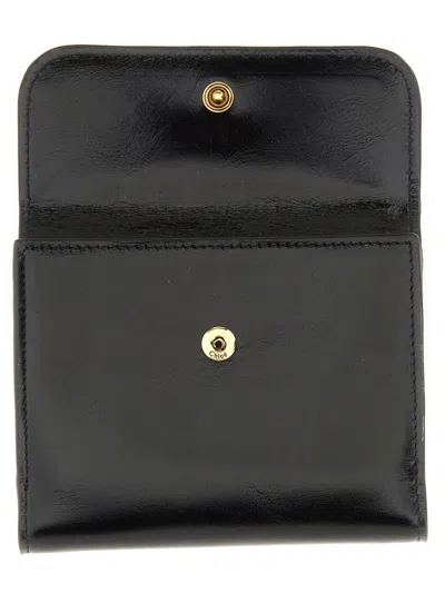 Chloé Trifold Wallet C Chlou00c9 Small In Black