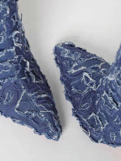 Christian Louboutin Short Boot In Blue