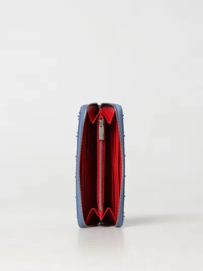 Christian Louboutin Blue Panettone Loubinthesky Wallet In Blue