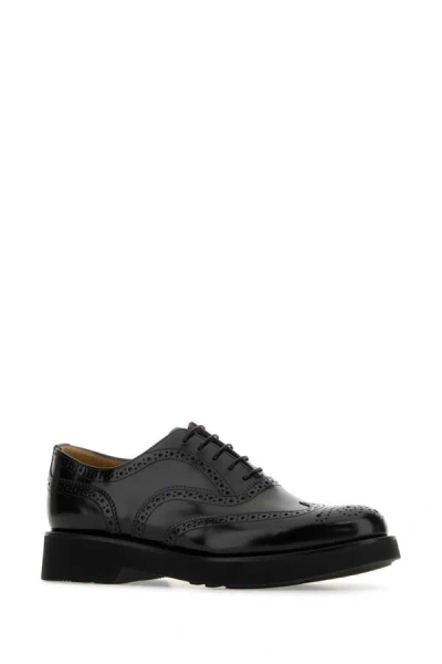 Church's Full Brogue Oxford Shoes In Black