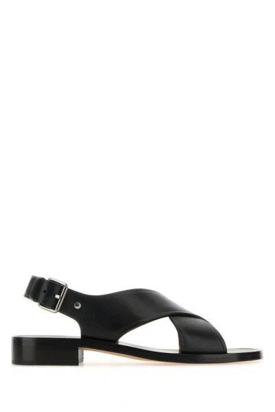 Church's Rondha Crossover Sandals Shoes In Black