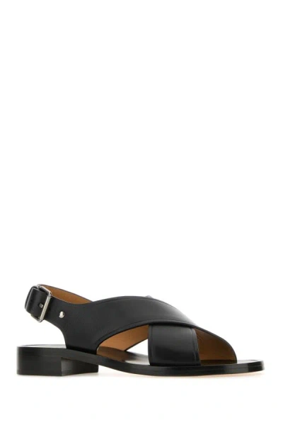 Church's Rondha Crossover Sandals Shoes In Black
