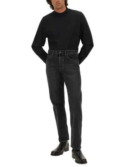Courrèges T-shirt With Logo In Black