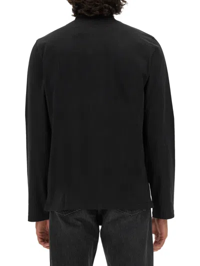 Courrèges T-shirt With Logo In Black