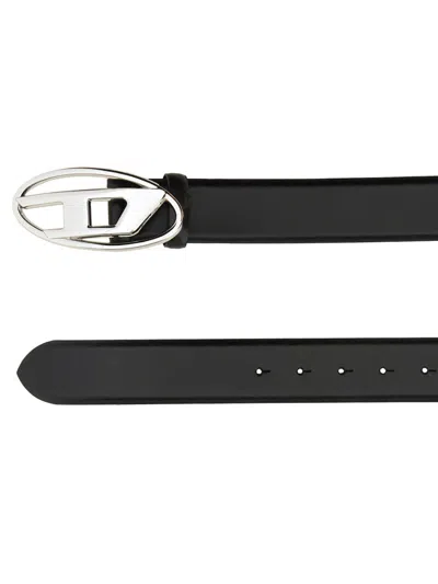 Diesel Women B-1dr Belt In Black