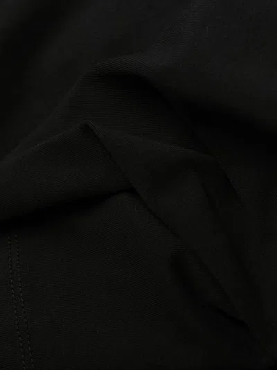 Diesel Abito Corto Con Dettaglio Oval D Cut Out In Cotone Stretch Nero Donna In Multicolor