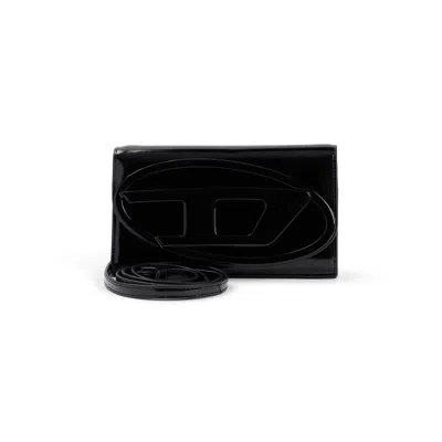 Diesel 1dr Wallet Strap Belt In Black