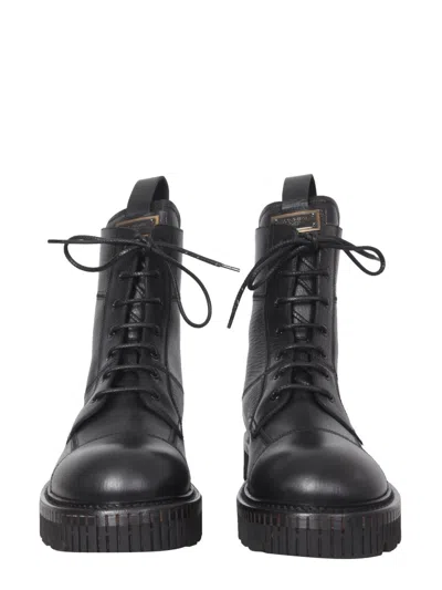 Dolce & Gabbana Man Ankle Boots Black Size 8.5 Calfskin In Black