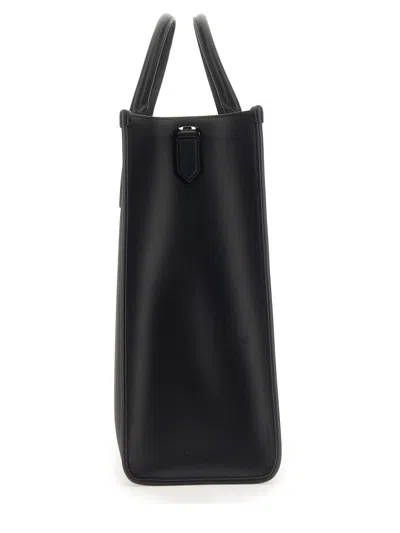 Dolce & Gabbana Men Shopping Bag With Logo In Black