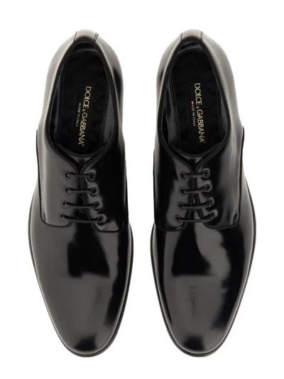 Dolce & Gabbana Derby Lace-up Shoes Lace Up Shoes Black In Black