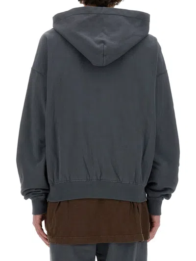 Dolce & Gabbana Cotton Sweatshirt In Gray