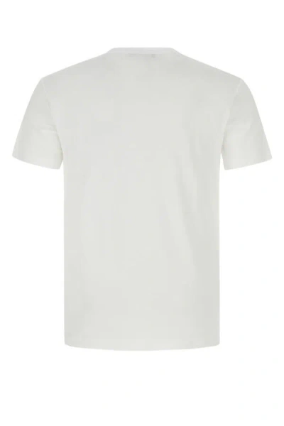 Dolce & Gabbana Men White Cotton T-shirt In White