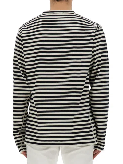 Dolce & Gabbana T-shirt With Stripe Pattern In Multicolor