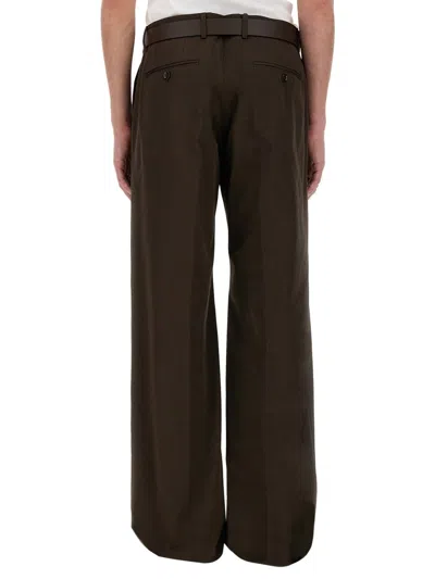 Dolce & Gabbana Men Tailored Pants In Brown