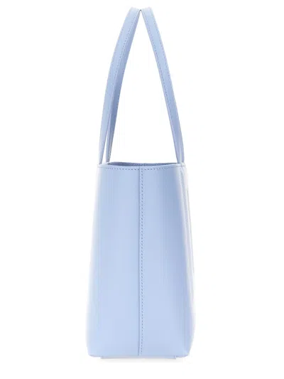 Dolce & Gabbana Small Leather Logo Tote Bag In Black