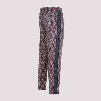 Dries Van Noten Parkino Patterned Pants In Multicolor