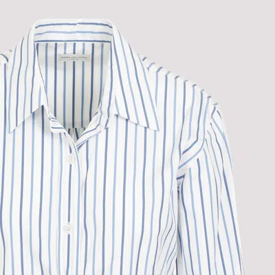 Dries Van Noten Light Blue Cotton Calbero Shirt In Blue