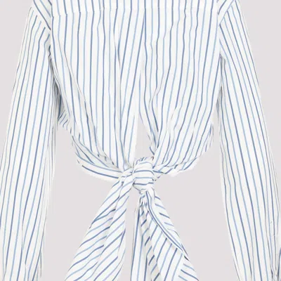 Dries Van Noten Light Blue Cotton Calbero Shirt In Blue