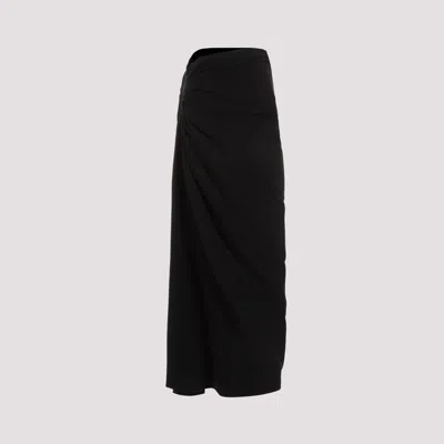 Dries Van Noten Midi Skirt In Black