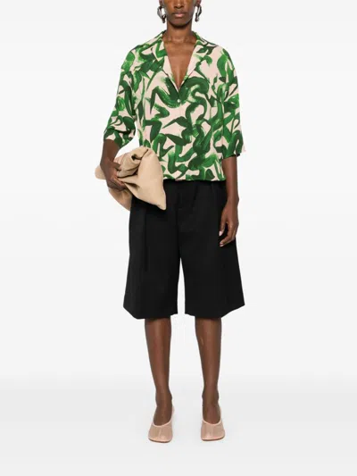 Dries Van Noten Printed Shirt In Multicolor
