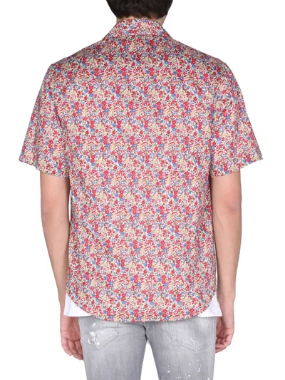 Dsquared2 Dsquared Men "bowling" Shirt In Multicolor