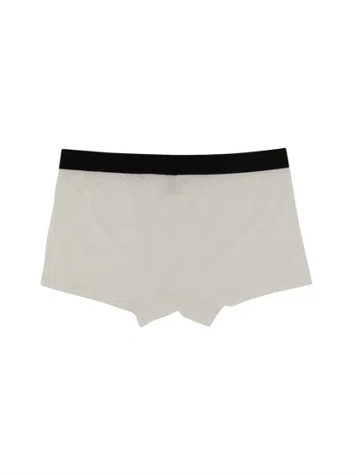 Dsquared2 Dsquared Men Boxers With Logo In White