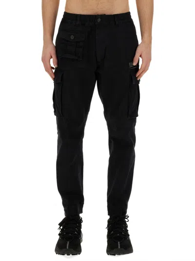 Dsquared2 Dsquared Men Cargo Pants In Black