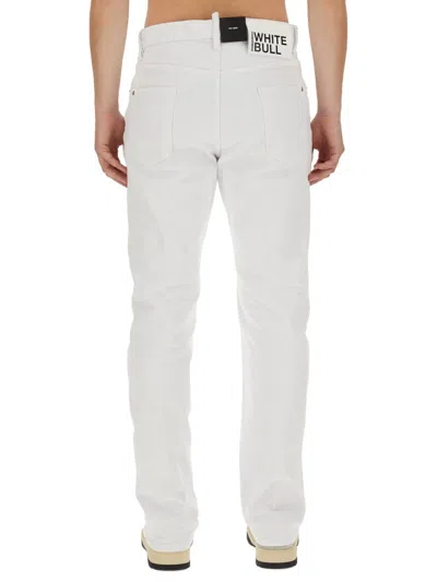 Dsquared2 Dsquared Men Jeans In Denim In White