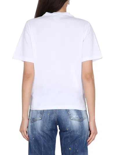 Dsquared2 Dsquared Icon Game Lover T Shirt In White
