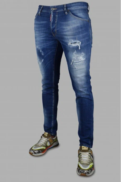 Dsquared2 Men Cool Guy Jean In Blue