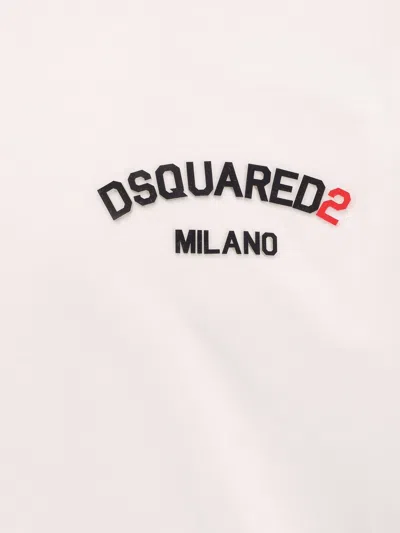 Dsquared2 Men  White T-shirts In White