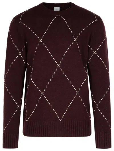 Eleventy Round Neck Sweater In Multicolor