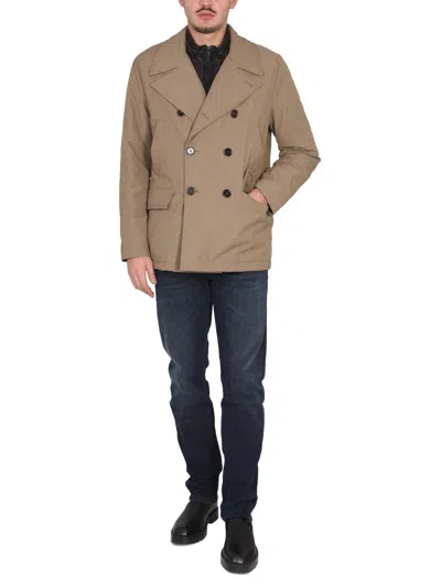 Fay Peacot Double Front Trenches And Coats In Cream
