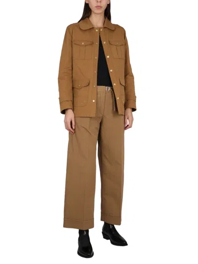 Fay Expedition Jacket In Brown