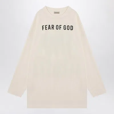 Fear Of God Long-sleeved Thunderbird T-shirt In White