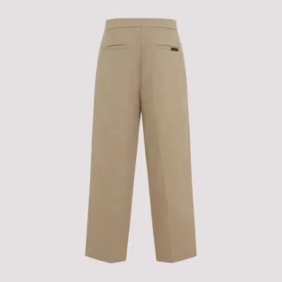 Shop Fear Of God Single Pleat Relaxed Trousers Men In Multicolor