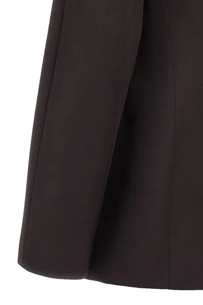 Fendi Women Blazer In Grain De Poudre In Purple