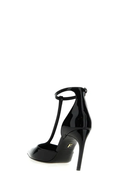 Shop Ferragamo Women 'odette' Pumps In Black