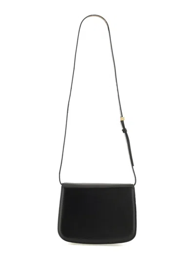 Ferragamo Women Shoulder Bag "flame" In Black