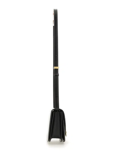 Ferragamo Women Shoulder Bag "flame" In Black