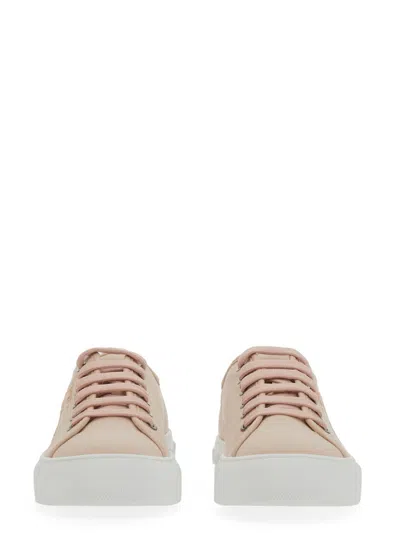 Ferragamo Sneaker With Logo In Pink