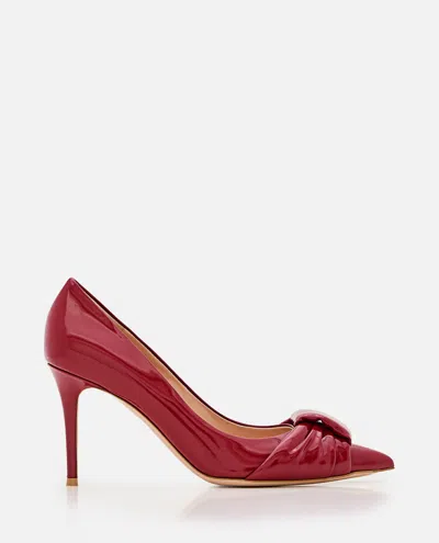 Shop Gianvito Rossi Women Pointed Toe Heels In Red