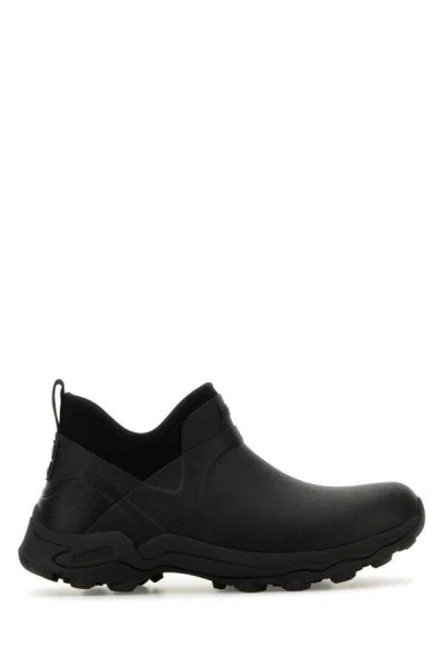 Givenchy Bogs Chelsea Boots In Rubber And Neoprene In Black