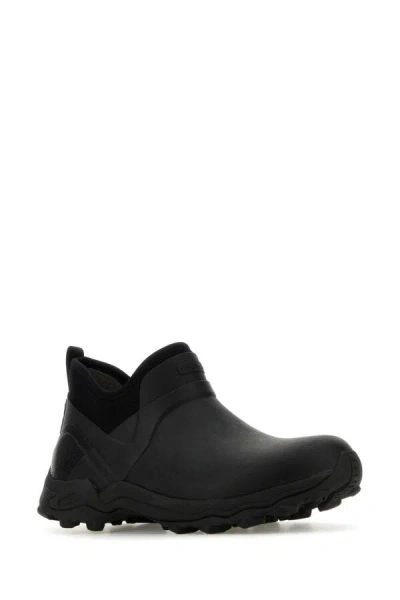 Givenchy Bogs Chelsea Boots In Rubber And Neoprene In Black