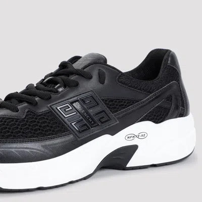 Givenchy Nfnty-52 Runners In Synthetic Leather And Mesh In Black