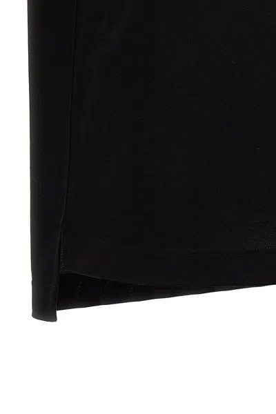 Givenchy Polo With Monogram Embroidery In Black