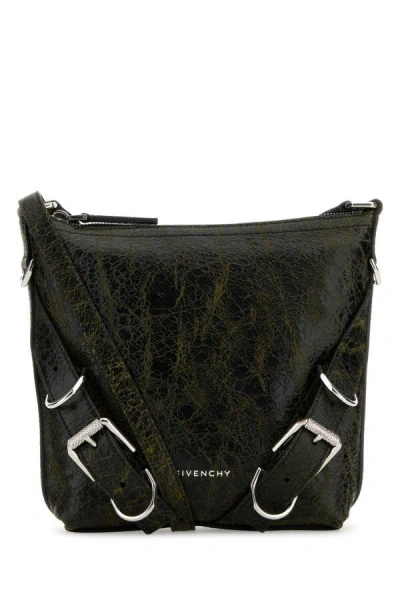 Givenchy Leather Crossbody Bag Adjustable Strap In Multicolor
