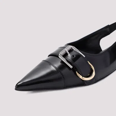 Givenchy Voyou Slingback Ballerina Flat With Pointed Toe In Black