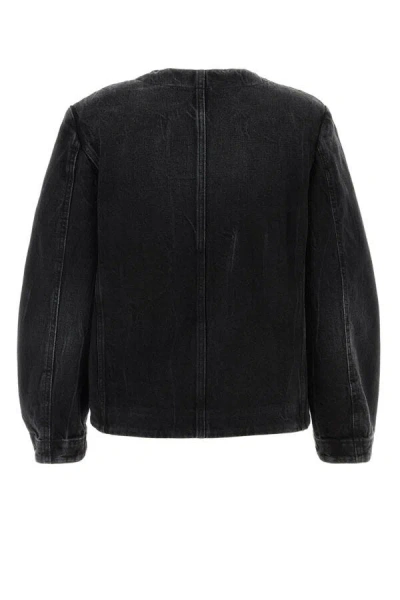 Givenchy Jacket In Denim With Chains Detail In Multicolor